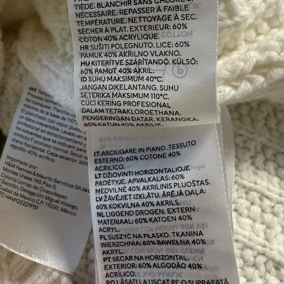 H&M Cream Knit Cardigan - Picture 12 of 12